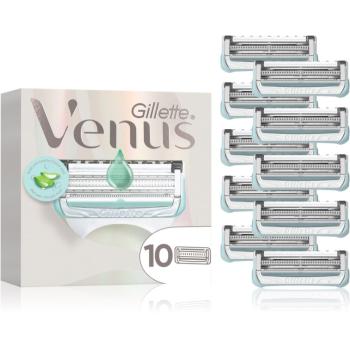 Gillette Venus Satin Care Pubic Hair&Skin náhradní břity pro úpravu linie bikin 10 ks