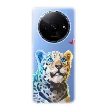 Odolné silikonové pouzdro iSaprio - Leopard With Butterfly - Xiaomi Redmi A3