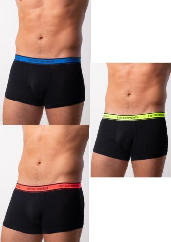 Boxerky Emporio Armani 111357 9P717 3PACK S Černá