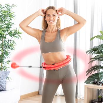 InnovaGoods Nastavitelná obruč Smart Fitness Hoop