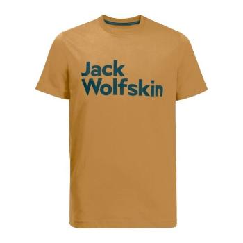 Jack Wolfskin BRAND T M Pánské triko, žlutá, velikost