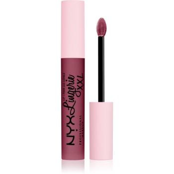 NYX Professional Makeup Lip Lingerie XXL tekutá rtěnka s matným finišem odstín Bust ed 4 ml