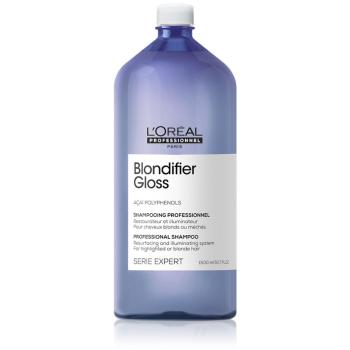 L’Oréal Professionnel Serie Expert Blondifier zkrášlující a regenerační šampon pro zesvětlené, melírované studené blond vlasy 1500 ml