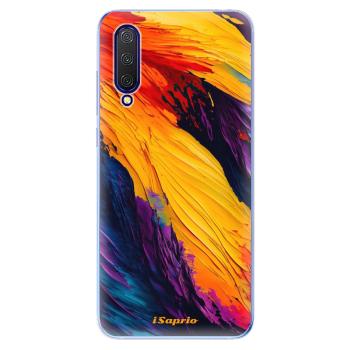 Odolné silikonové pouzdro iSaprio - Orange Paint - Xiaomi Mi 9 Lite