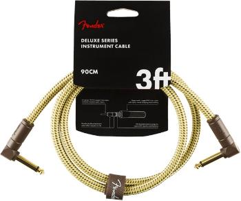 Fender Deluxe Series 3' Instrument Cable Tweed