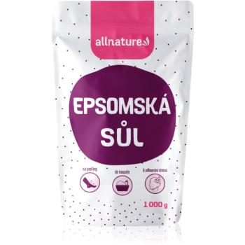 Allnature Epsomská sůl sůl do koupele 1000 g