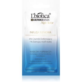 L’biotica DermoMask Night Active okysličující maska 12 ml