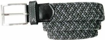 Alberto Gürtel Multicolor Braided Grey/Green/Black 85 cm Pásek