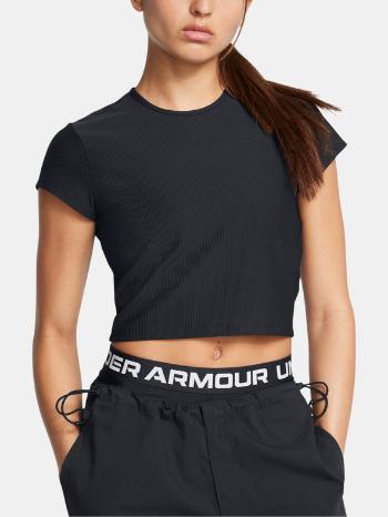 Under Armour Meridian Rib Baby Tee Triko Černá