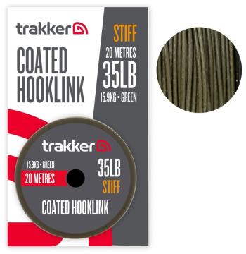 Trakker návazcová šňůra stiff coated hooklink 20 m - 35 lb 15,9 kg