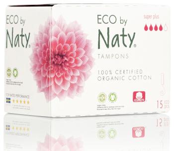 ECO by Naty Super plus dámské tampóny 15 ks