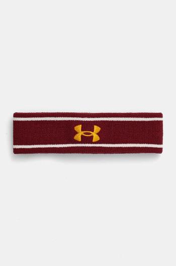 Čelenka Under Armour vínová barva, 1373118