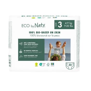 ECO by Naty Midi 4-9 kg dětské plenky 30 ks