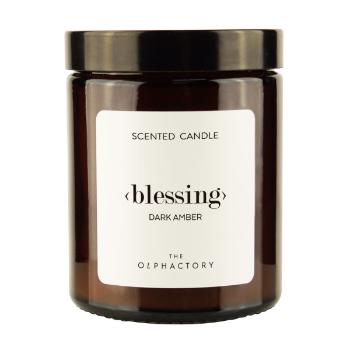 The Olphactory Scented Candle Glass Blessing Dark Amber to 135g vonná svíčka 135 g