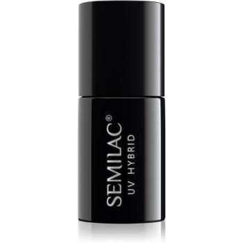 Semilac UV Hybrid Top No Wipe Real Color gelový vrchní lak na nehty 7 ml