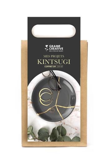 Sada DIY dekorace zhotovená metodou Kintsugi Graine Creative Kintsugi Kit