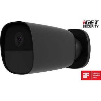 iGET SECURITY EP26 Black - WiFi bateriová venkovní/vnitřní IP FullHD kamera samostatná a také pro al (EP26 Black SECURITY)