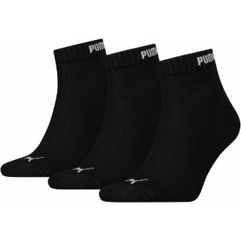 Puma SOCKS 3P Ponožky, černá, velikost