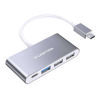 Lention CB-TP-C13-GRYNA2 USB Type-A / USB Type-C HUB (4 port)