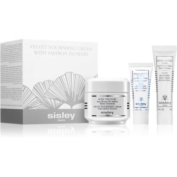 Sisley Velvet Nourishing Cream with Saffron Flowers sada pro péči o pleť