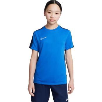 Nike DRI-FIT ACADEMY Dětské fotbalové tričko, modrá, velikost