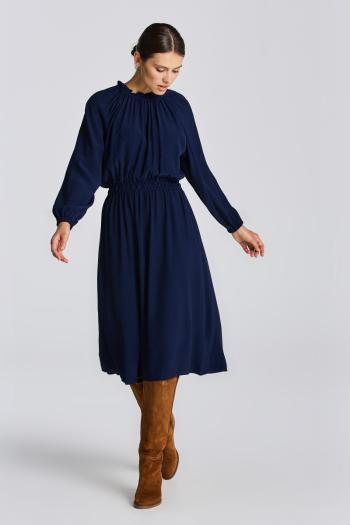 ŠATY GANT D2. BOATNECK DRESS CLASSIC BLUE