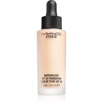 MAC Cosmetics Studio Waterweight SPF 30 Foundation könnyű hidratáló alapozó SPF 30 árnyalat NC 15 30 ml