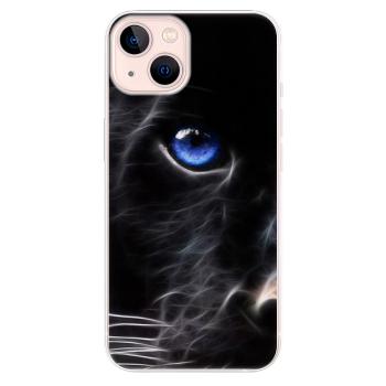 Odolné silikonové pouzdro iSaprio - Black Puma - iPhone 13