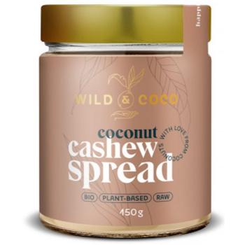 WILD & COCO Kokosová pomazánka kešu kokosová pomazánka s ořechy 150 g