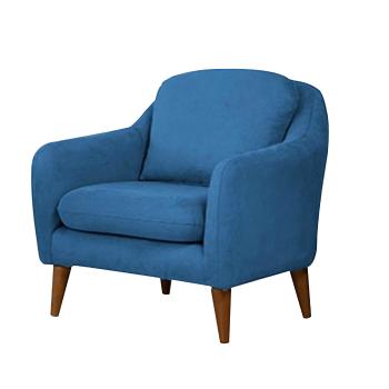 Fotoliu Soli Berjer Albastru închis, albastru închis