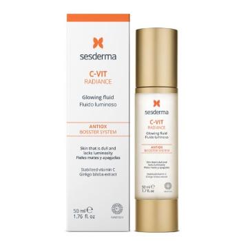 Sesderma Rozjasňujúci fluid pre unavenú pleť C-VIT (Radiance Glowing Fluid) 50 ml