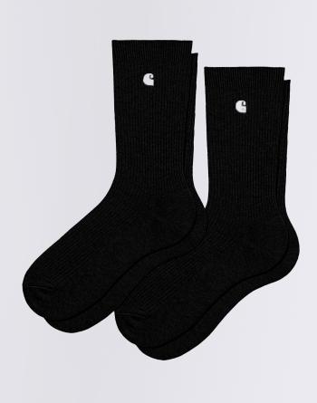 Carhartt WIP Madison Pack Socks Black / White + Black / White