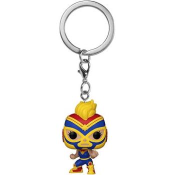 Funko POP! Marvel Luchadores - Captain Marvel - klíčenka (M00661)