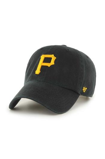 Čepice 47brand MLB Pittsburgh Pirates černá barva, s aplikací, B-RGW20GWS-BKD