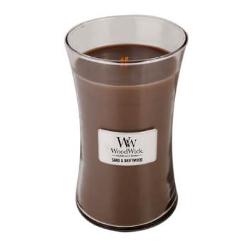 WoodWick Vonná svíčka váza velká Sand & Driftwood 609,5 g