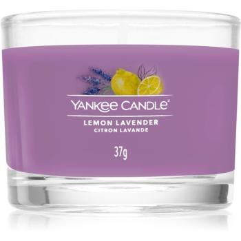 Yankee Candle Lemon Lavender votivní svíčka glass 37 g