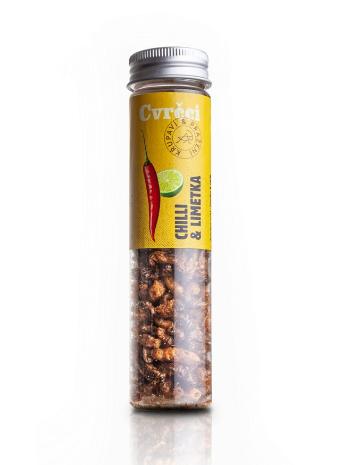 SENS Křupaví & pražení cvrčci Chilli & Limetka 20 g