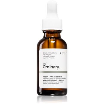 The Ordinary Aloe 2% + NAG 2% Solution zklidňující sérum proti akné 30 ml