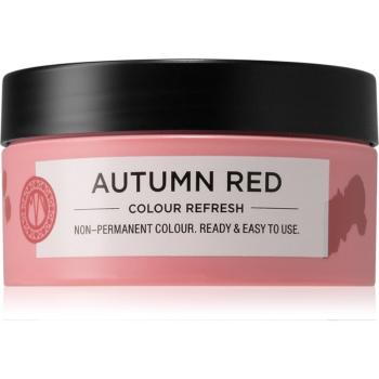 Maria Nila Colour Refresh Autumn Red jemná vyživující maska bez permanentních barevných pigmentů výdrž 4 – 10 umytí 6.60 100 ml