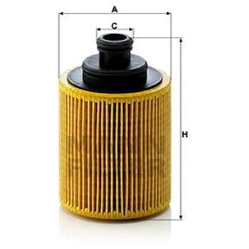 MANN-FILTER HU712/7x pro vozy ALFA ROMEO, FIAT, FORD, LANCIA, OPEL, SUZUKI (HU712/7x)