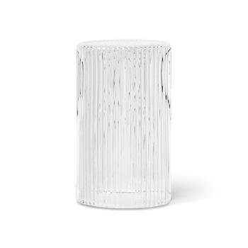 Víčko karafy RIPPLE 9 cm, čirá, sklo, ferm LIVING