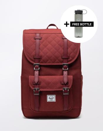 Batoh Herschel Supply Little America ™ Mid Oxblood Red Quilted 21 l