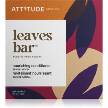 Attitude Leaves Bar Sandalwood tuhý kondicionér s vyživujícím účinkem 113 g