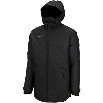 Puma TEAMFINAL PARKA JACKET Pánská bunda, černá, velikost