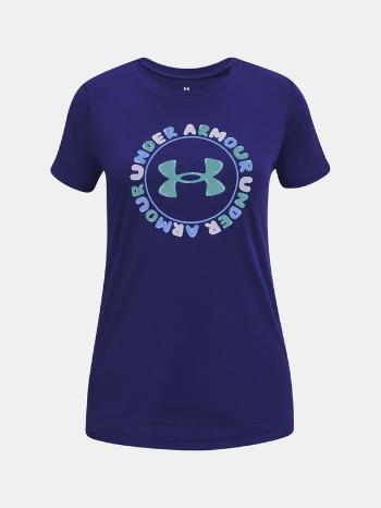 Under Armour UA Tech Wordmark SSC Triko dětské Modrá