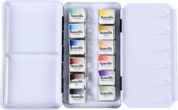 Maimeri Blu Sada akvarelových barev Travel Kit 12 x 1,5 ml