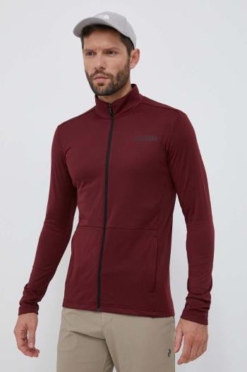 Sportovní mikina adidas TERREX Multi vínová barva
