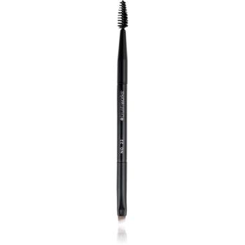 Brushworks Double Ended Brow Brush And Spoolie oboustranný štětec na obočí NO. 22 1 ks