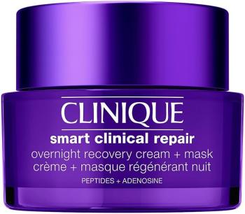 Clinique Noční krém a maska proti stárnutí Smart Clinical Repair (Overnight Recovery Cream + Mask) 50 ml