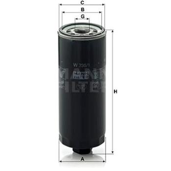 MANN-FILTER W735/1 (W735/1)